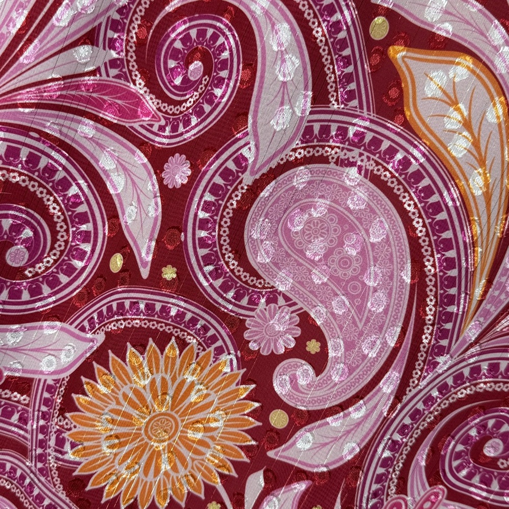 Soft‎ Surroundings Mesa Mirage Open Knit Cardigan M Paisley Lightweight Relaxed - Picture 13 of 16